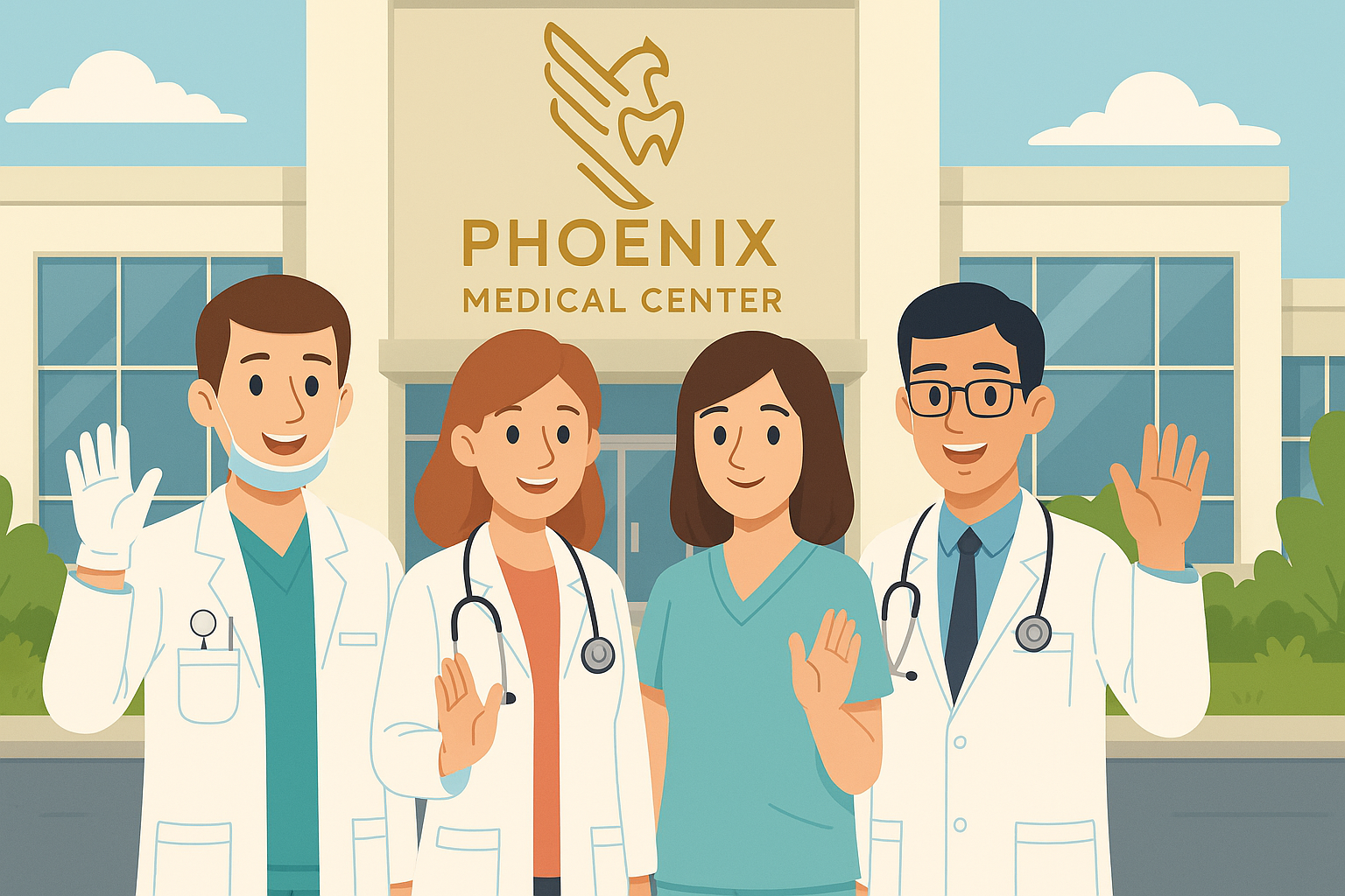 إعلان متغير مجمع فينكس الطبي